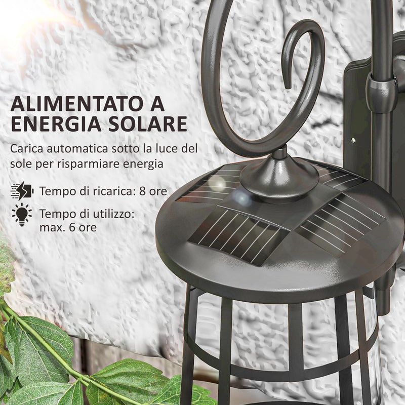 Statua Cane Con Luce LED Solare Per Giardino | Labrador/Boxer/Bulldog In Resina, Impermeabile, Decorazione Esterna Con Illuminazione Notturna