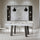 Tavolo 180x90x77 cm Bridge Fix Bianco Frassino