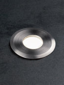 Faretto Calpestabile Incasso Pavimento a LED 2,5W 3000K Sovil Acciaio