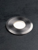 Faretto Calpestabile Incasso Pavimento a LED 2,5W 3000K Sovil Acciaio
