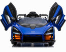 Macchina Elettrica per Bambini 12V con Licenza McLaren Senna Blu