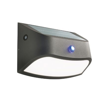 prezzo Applique Solare da Esterno a LED 1,7W 4000K Sovil Grigio