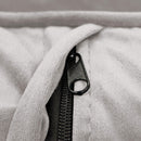 Divano 2 Posti Chandler 152x81x89 h cm in Velluto Tortora