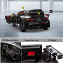 Macchina Elettrica per Bambini Licenza Ufficiale Mercedes Benz GT3 Telecomandata 12V 4,5Ah Nero       