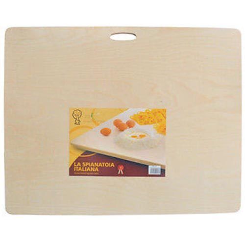 Asse Per Impastare Spianatoia In Legno Con Manico Pasta Pizza 75 x 59 cm