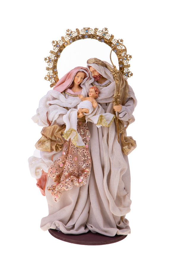 prezzo Natività Su Base Tonda 36 cm in Resina