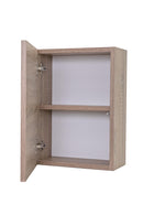 Pensile da Bagno 1 Anta Push 35x18x47,5 cm in Legno TFT Ibiza Tabacco Chiaro