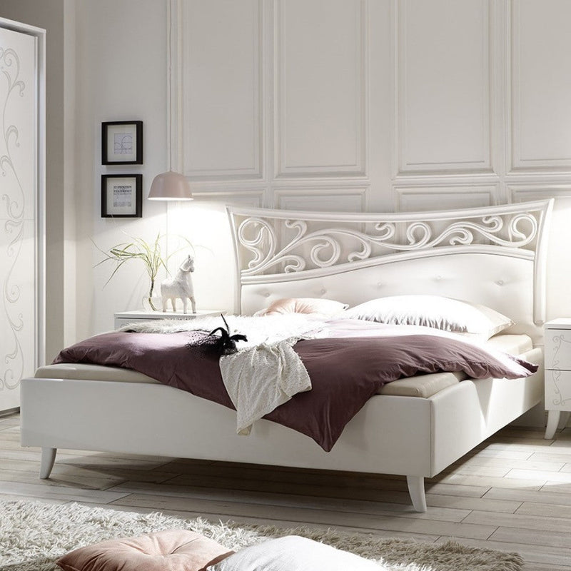 Letto Matrimoniale 171x205x114 cm in legno Ararat