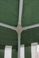 Gazebo da Giardino in Metallo 3x2m Soriani Max Verde