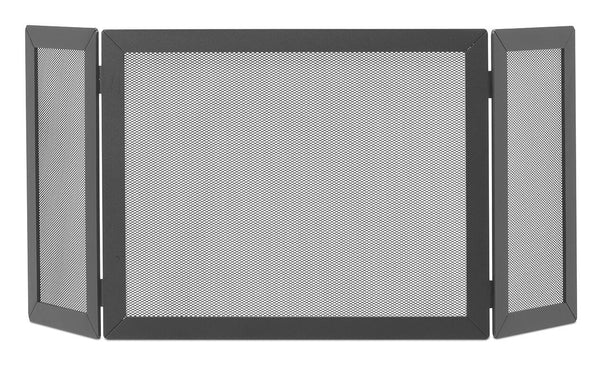 sconto Parascintille con Antine 90x40 cm per Camino a Legna in Ferro Belfer 3008 Antracite