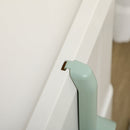 Lettiera per Gatti Chiusa 50x40x40 cm con Deodoranti Vassoio e Paletta Verde e Bianco  