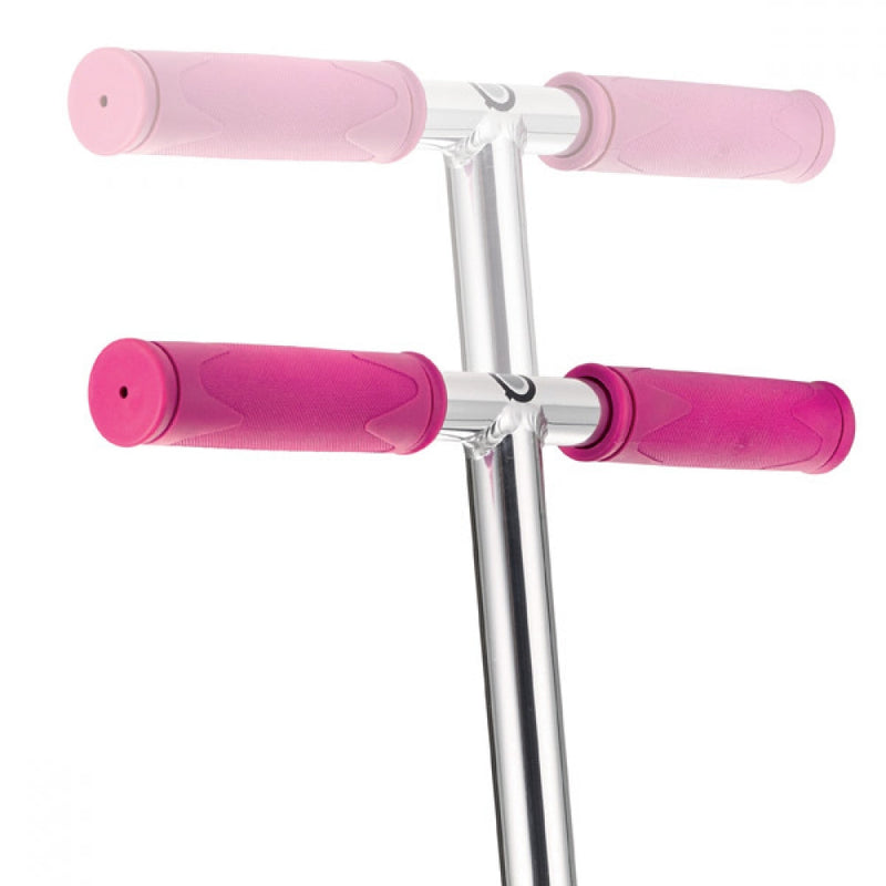 Monopattino 2 ruote Doppia Iniezione 3 Altezze Max 100Kg Globber Flow 125 Violetto