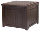 Baule Cassapanca da Esterno 72,2x59x71 cm in Resina Effetto Legno Keter Cube Wood Marrone