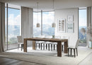 Tavolo Allungabile 120/224x90x77 cm Roxell Noce  