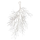 Festone plastica stelle argento cm 53