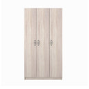 Armadio 90x45x170 cm 3 ante rovere sonoma 
