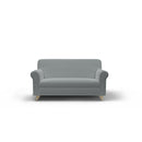 Copridivano Elasticizzato in Poliestere Iris Grigio Chiaro Varie Misure