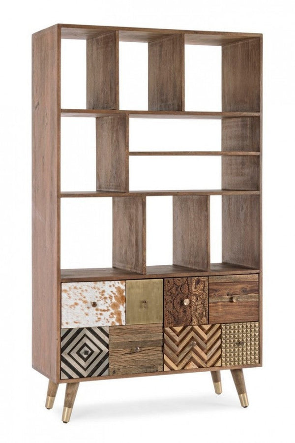 Libreria 2 Ante 100x40x175h cm Dhaval sconto