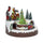 Villaggio Natalizio 20x20x16 cm con Trenino Luci Suoni e Movimento