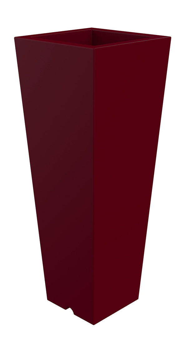 online Vaso 37,5x102 cm in Resina Arkema Quadro 102 Ruby
