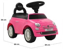 Macchina Cavalcabile per Bambini con Licenza Fiat 500 Rosa