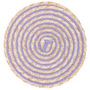 Set 6 Tovagliette Ø38 cm  in Paglia e Carta VdE Tivoli 1996 Spiral