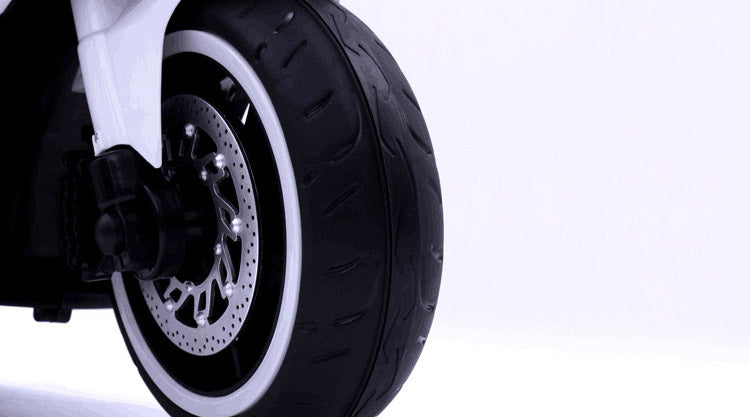 Moto Elettrica per Bambini 6V Kidfun Bianca