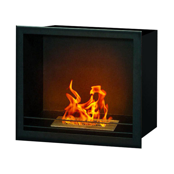 Inserto per Camino a Bioetanolo da Pavimento 58x28x52 cm con Bruciatore Nero prezzo