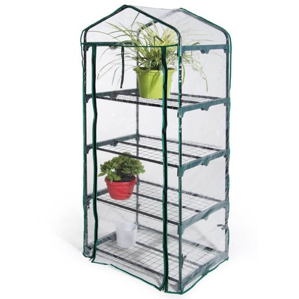 prezzo Serra da Giardino in Metallo e PVC 4 Ripiani Bertozzi