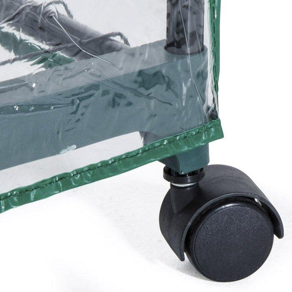 prezzo Serra da Giardino in Metallo e PVC 4 Ripiani con Ruote Bertozzi