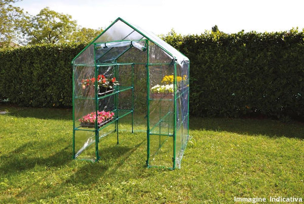 prezzo Serra da Giardino in Metallo e PVC 6 Ripiani Bertozzi