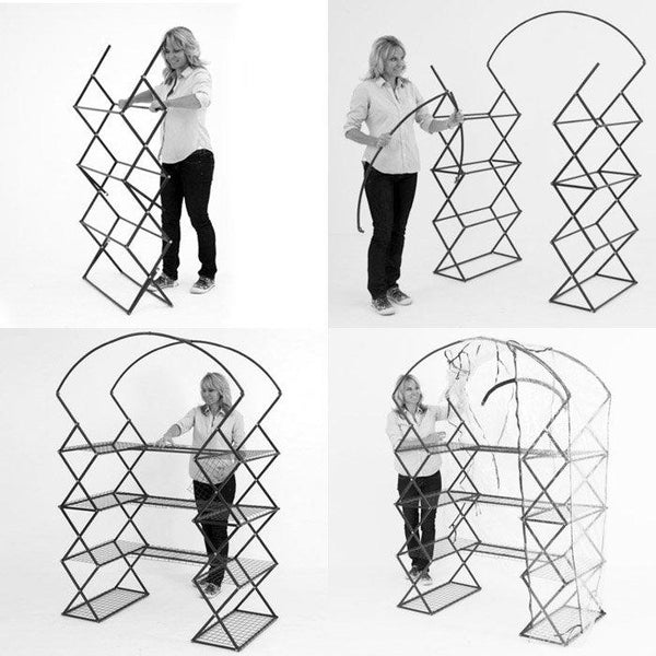 Serra Pieghevole da Orto in Metallo e Poliestere Bertozzi sconto