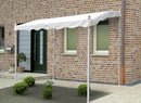 Pergola Gazebo da Giardino 2X3M Struttura in Metallo Telo Bianco Bertozzi Pergola