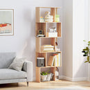 Mobile Libreria 5 Ripiani 60x24x184,5 cm in Legno  