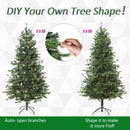 Albero di Natale Artificiale 210 cm 934 Rami  Pino Verde