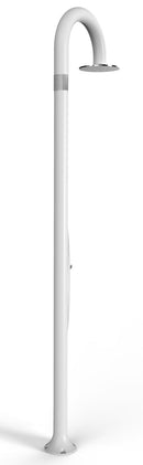 Doccia da Esterno Giardino Miscelatore Deviatore e Doccetta Mobile Arkema Funny Yin Bianco