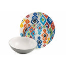 Servizio Piatti 18 Pezzi in Porcellana e Gres Villa d'Este Cartagena