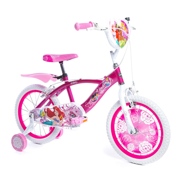 prezzo Bicicletta per Bambina 16” 2 Freni con Licenza Disney Princess Rosa