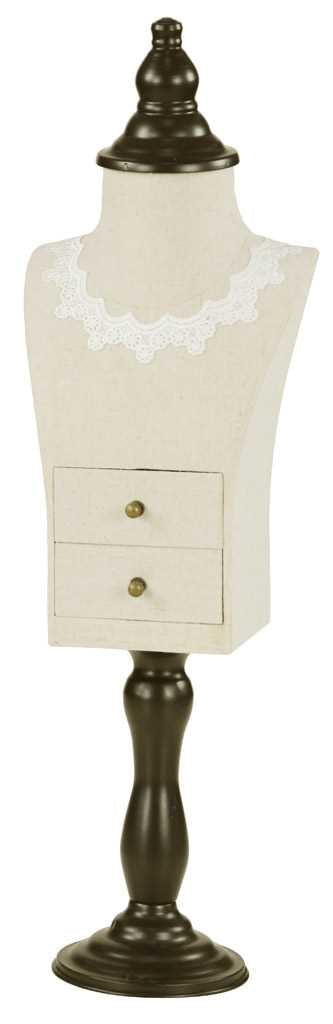 Portagioie manichimo con cassetti cm 18x13,5xh59