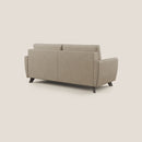 Divano Letto 3 Posti 188x97x96 cm in Tessuto Beige