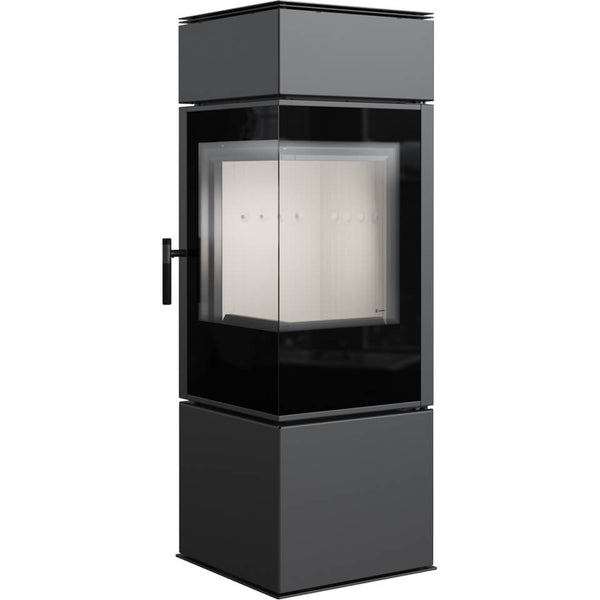 Stufa a Legna 5,5/10KW in Acciaio Flig Stanton Nera acquista