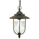 Lampada Lanterna Sospesa Color Ruggine da Esterno Linea Porto Sovil