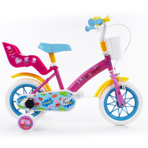 Bicicletta per Bambina 12"" 1 Freno Peppa Pig Rosa acquista
