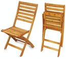 Sedia da Giardino Pieghevole in Legno Soriani Bali