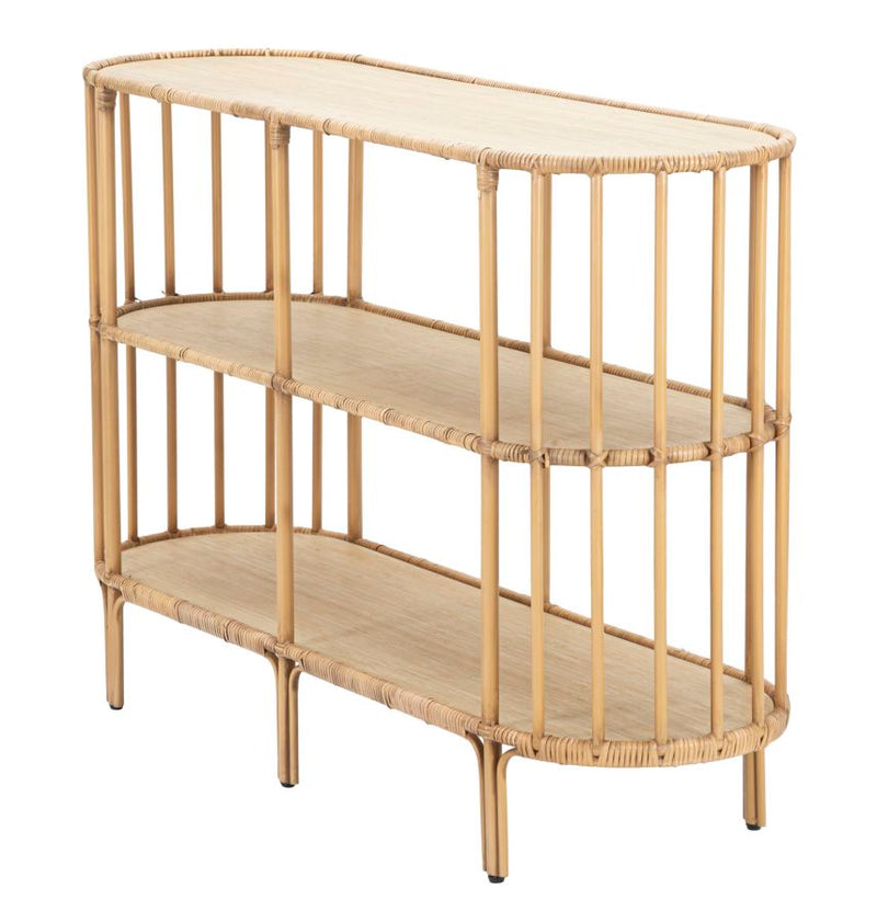Console Panama 3 Ripiani 120x37,5x80 cm in Rattan