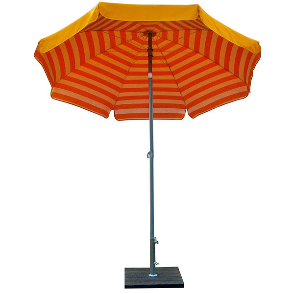 Ombrellone da Giardino Ø2 m Palo Ø33 mm in Acciaio Maffei Venezia Duplex Giallo/Bianco e Giallo acquista