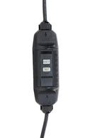 Vasca Idromassaggio da Esterno Gonfiabile Riscaldata 5/6 Posti 185x185x70 cm NetSpa Python Nera