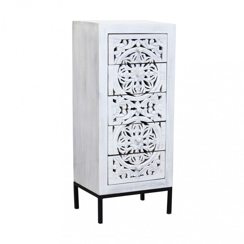 Mobile Foster 45x35x105 h cm in Legno Marrone