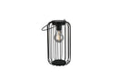 Lampada tavolo da Esterno a LED in Metallo Nero Opaco