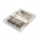 Servizio Set di Posate 24 Pezzi in Acciao Inox Villa d'Este Imperial Marrone